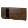 Mysons Dressoirs|Industriele Kasten|Savanne Dressoir Mangohout Walnoot 180cm
