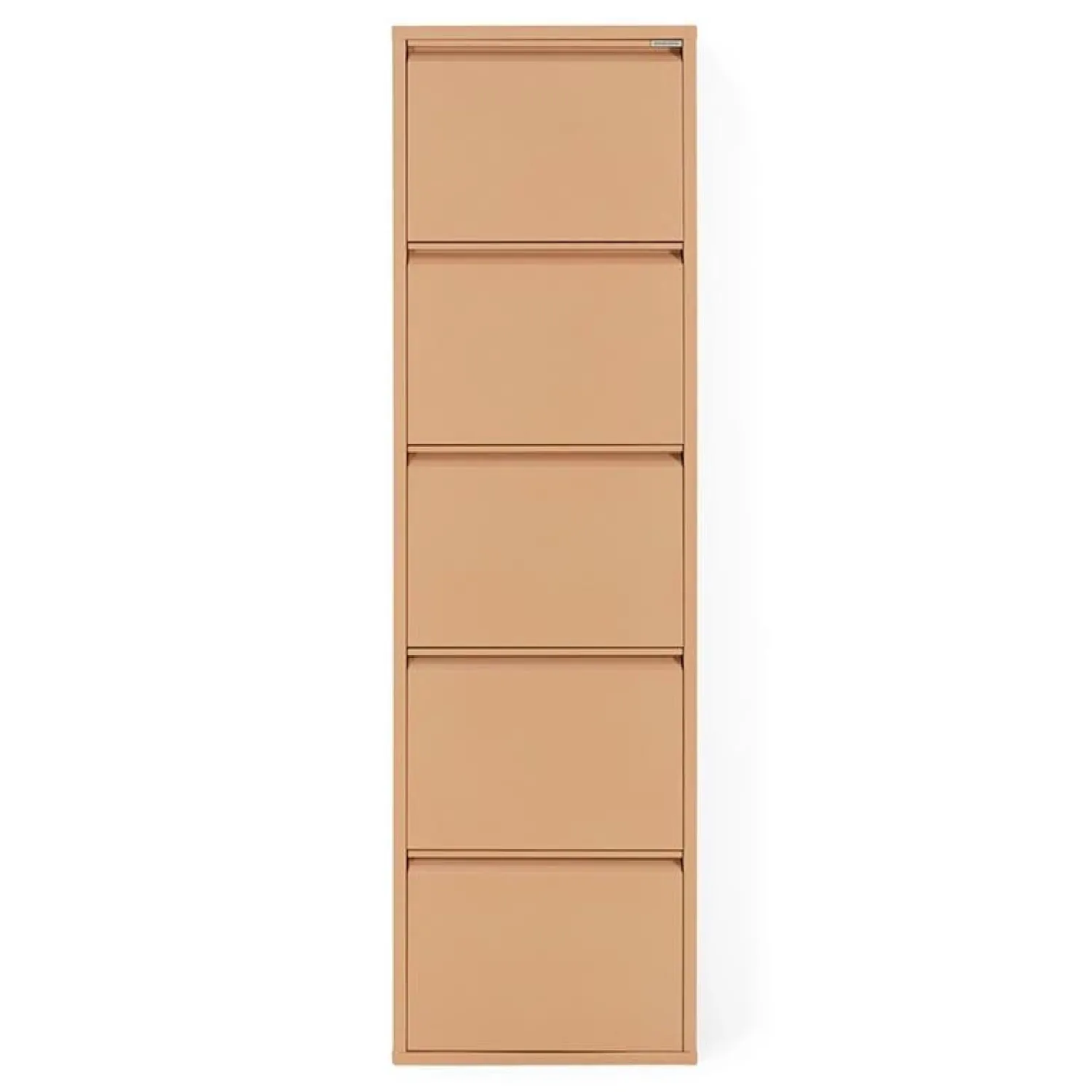 Redin Design Schoenenkasten|Schoenenkasten|Schoenenkast industrieel Pippen (5 lades) – Terracotta metaal
