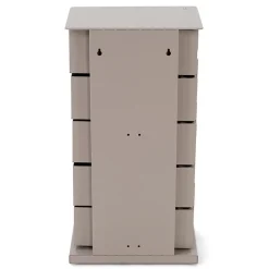 Redin Design Schoenenkasten|Schoenenkasten|Schoenenkast industrieel Rodman (5 lades) – Taupe metaal