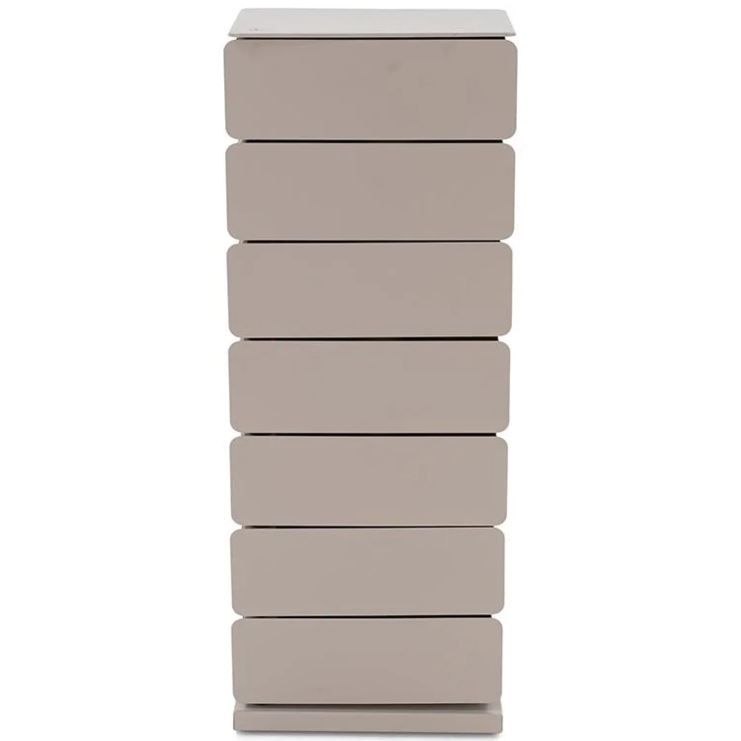 Redin Design Schoenenkasten|Schoenenkasten|Schoenenkast industrieel Rodman (7 lades) - Taupe metaal