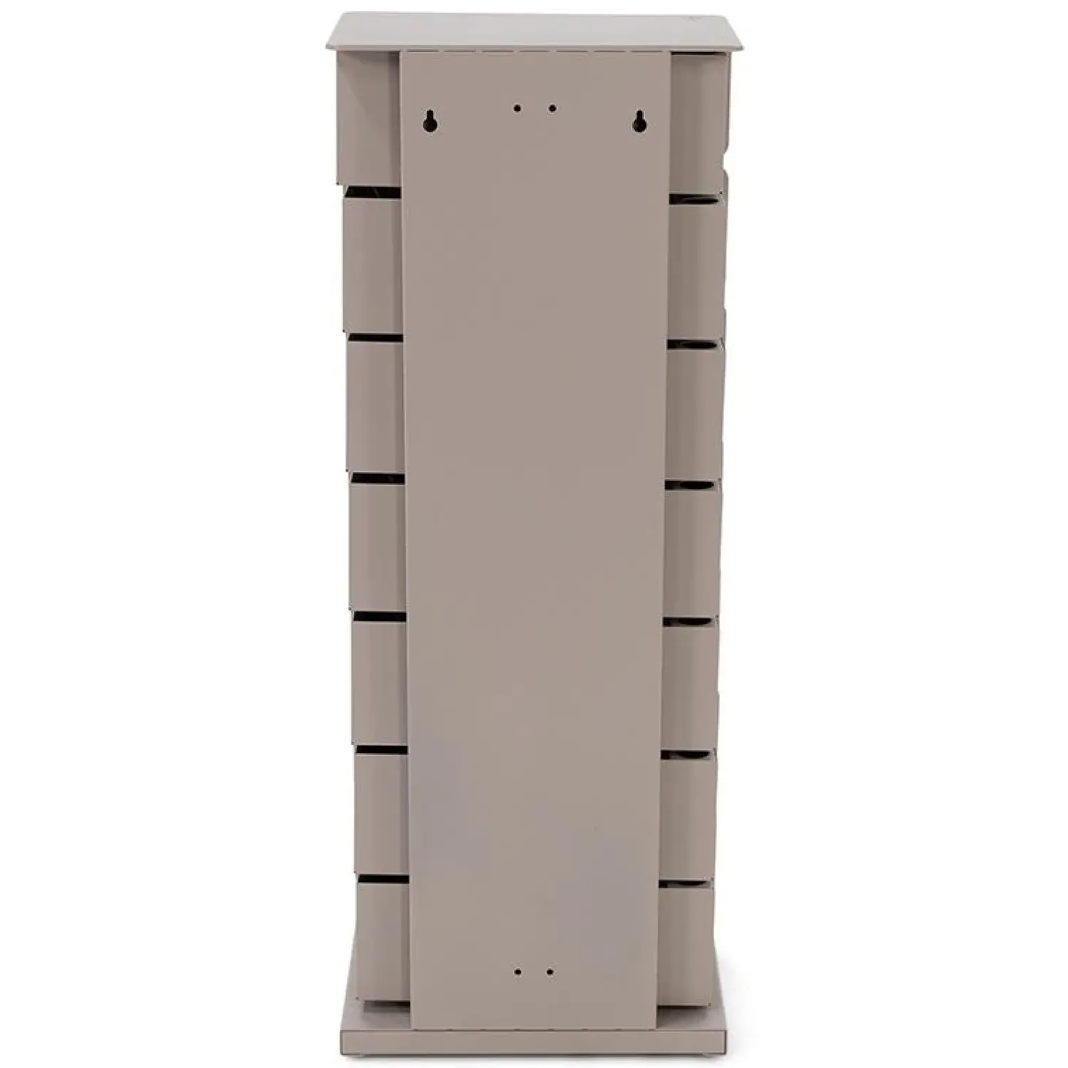 Redin Design Schoenenkasten|Schoenenkasten|Schoenenkast industrieel Rodman (7 lades) - Taupe metaal