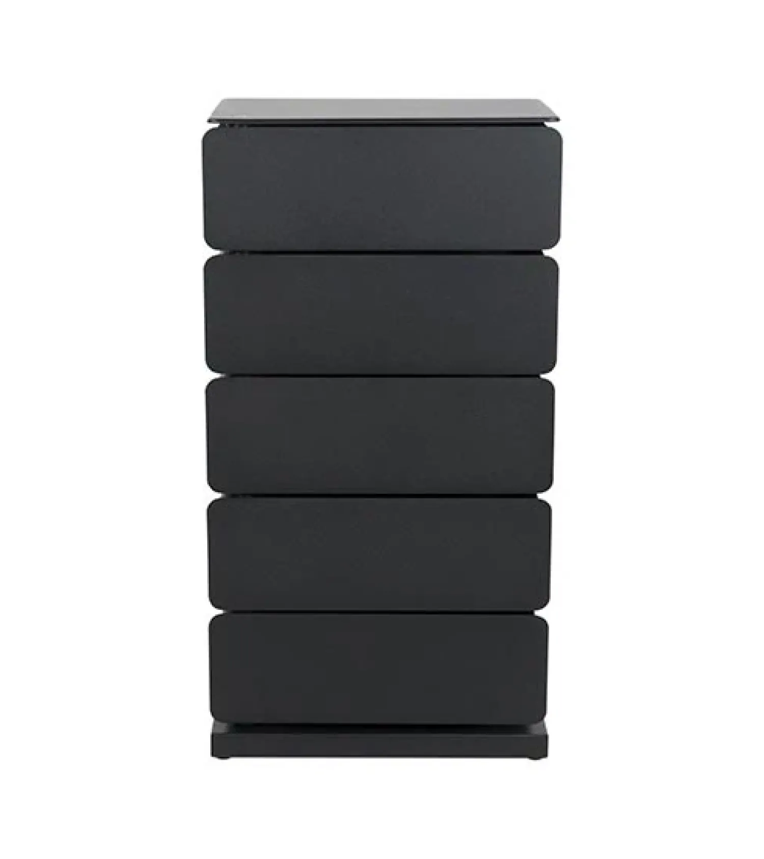 Redin Design Schoenenkasten|Ladenkasten|Schoenenkast industrieel Rodman (5 lades) – Zwart metaal
