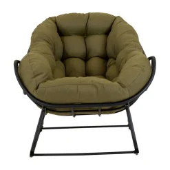 Lesli Living Tuinstoelen|Schommelstoel Cozy Olive