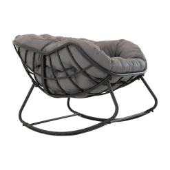 Lesli Living Tuinstoelen|Schommelstoel Cozy Stone