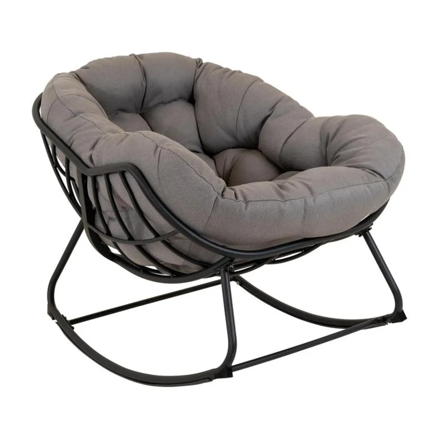 Lesli Living Tuinstoelen|Schommelstoel Cozy Stone