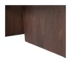 WOOOD Salontafels|Seam Salontafel ovaal Mangohout Donkerbruin 110cm