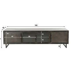 Kalfort Industriele Kasten|Tv Meubels|Seattle tv meubel industrieel 180cm