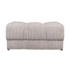 WOOOD Hockers|Second Date Hocker Ribstof Naturel 82cm