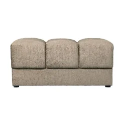 WOOOD Hockers|Second Date Hocker Structure Velvet Wheatfield 82cm