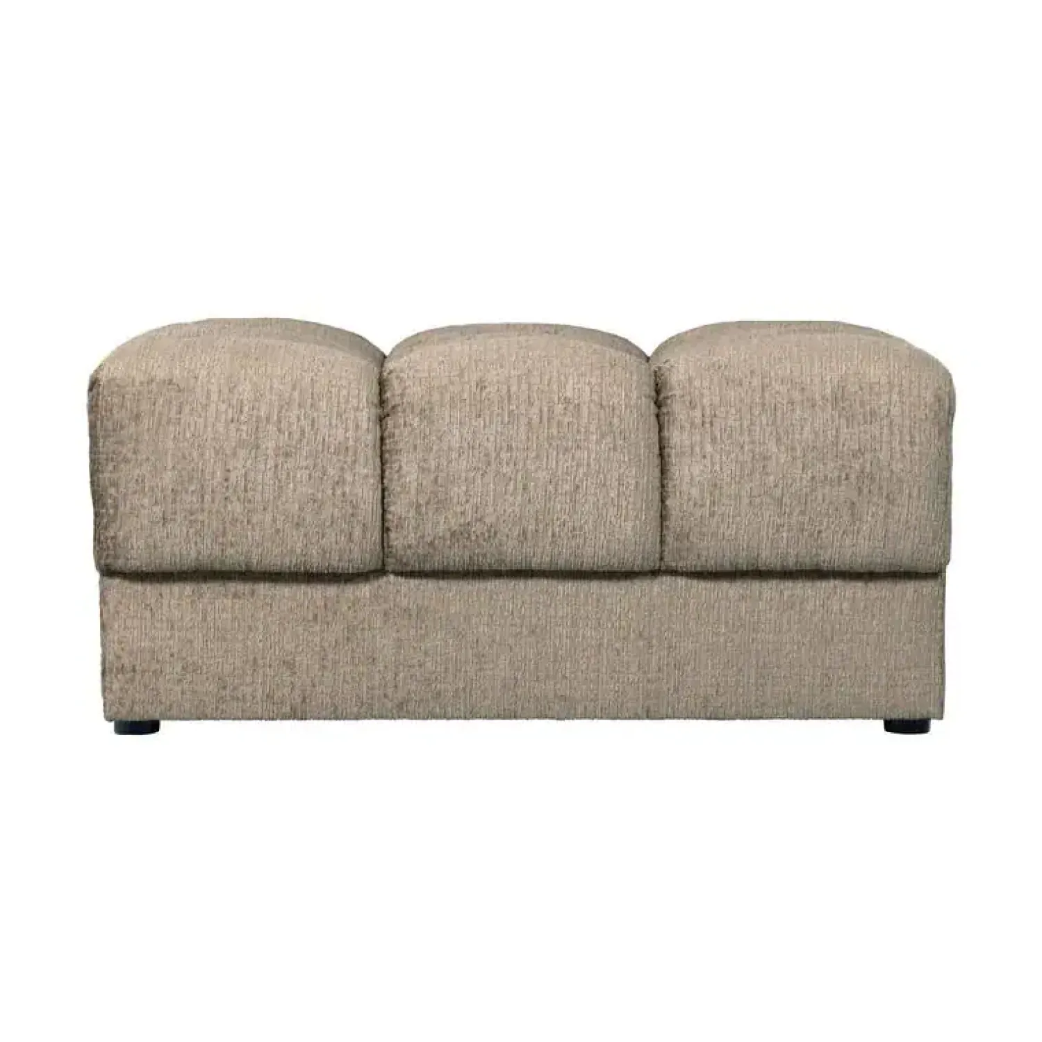 WOOOD Hockers|Second Date Hocker Structure Velvet Wheatfield 82cm