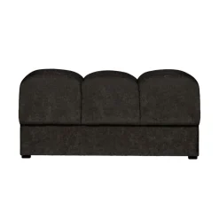 WOOOD Hockers|Second Date Hocker Velvet Antraciet 82cm