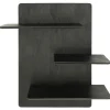 By Boo Wandplanken|Wandplanken|Seco Wandplanken mangohout Zwart 60cm
