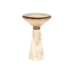 By Boo Bijzettafels|Sereno Bijzettafel rond Marrone 34cm