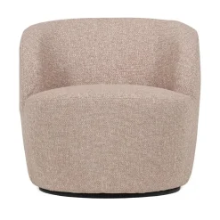 WOOOD Fauteuils|Serra Draaifauteuil Naturel Melange