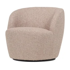 WOOOD Fauteuils|Serra Draaifauteuil Naturel Melange