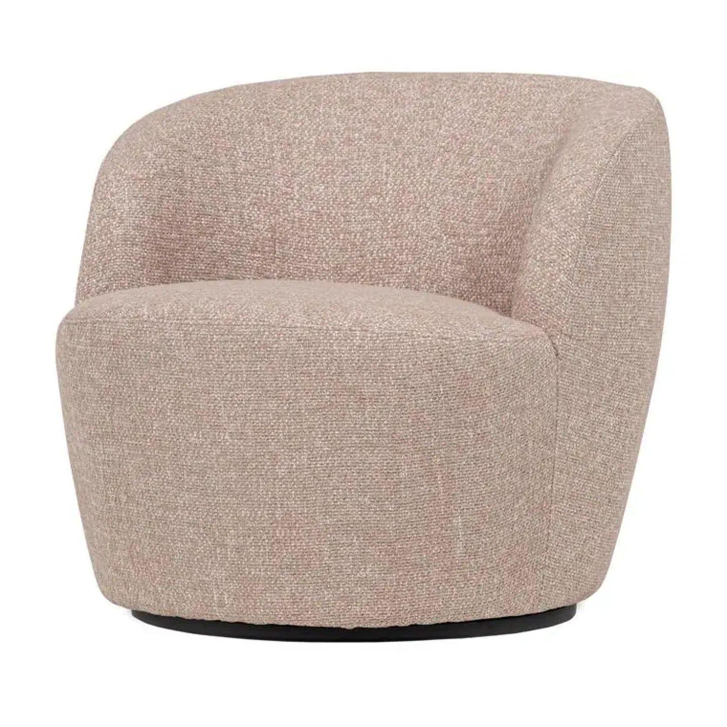 WOOOD Fauteuils|Serra Draaifauteuil Naturel Melange