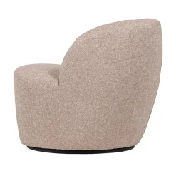 WOOOD Fauteuils|Serra Draaifauteuil Naturel Melange