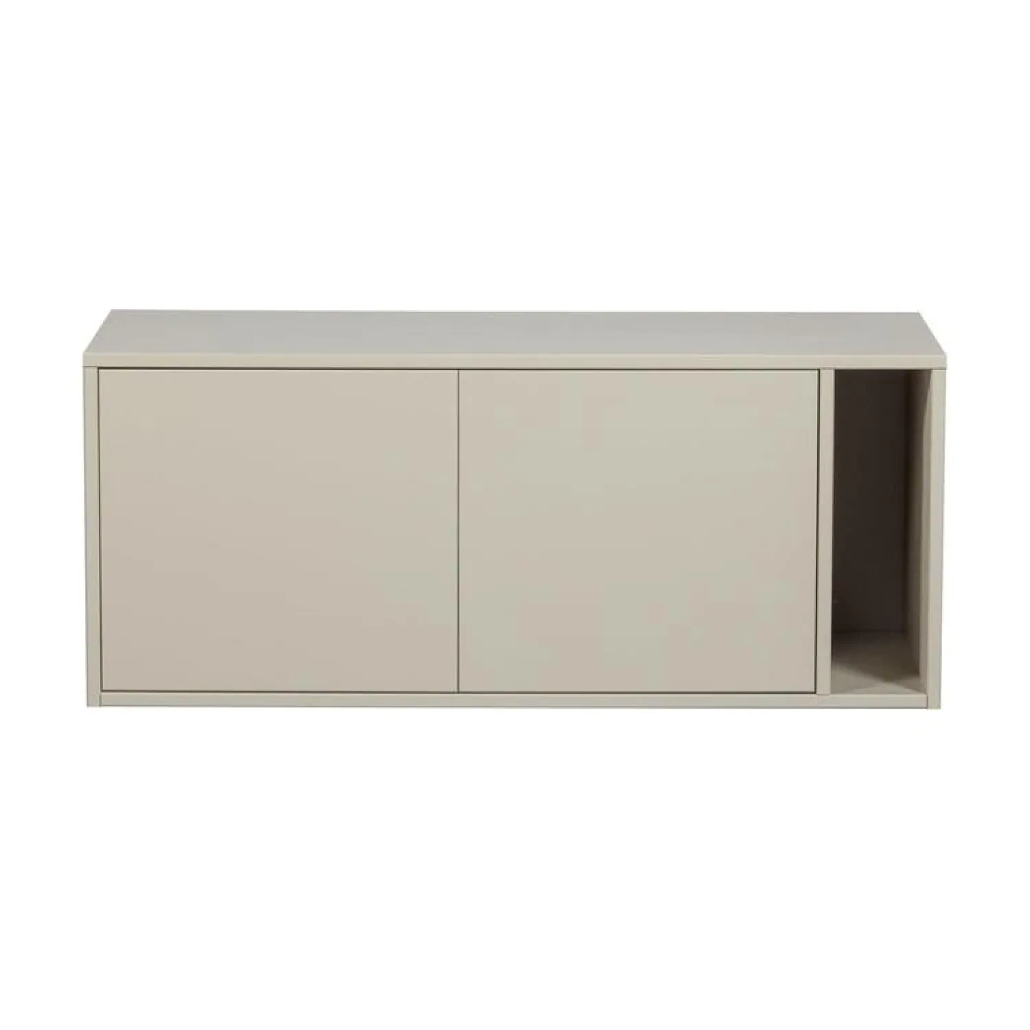 vtwonen Industriele Kasten|Tv Meubels|Settle Down Tv meubel/bankje grenen dust 108 cm