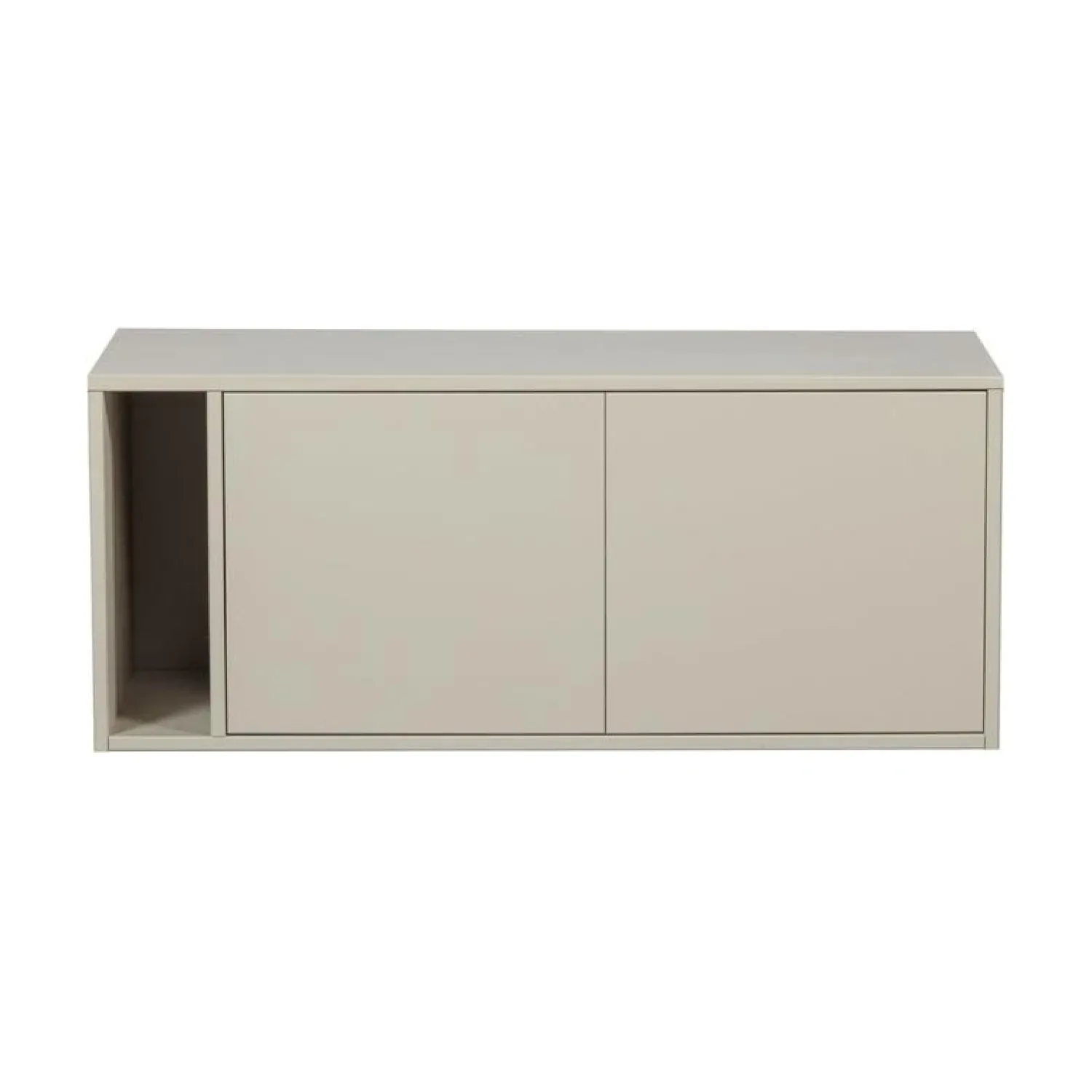 vtwonen Industriele Kasten|Tv Meubels|Settle Down Tv meubel/bankje grenen dust 108 cm