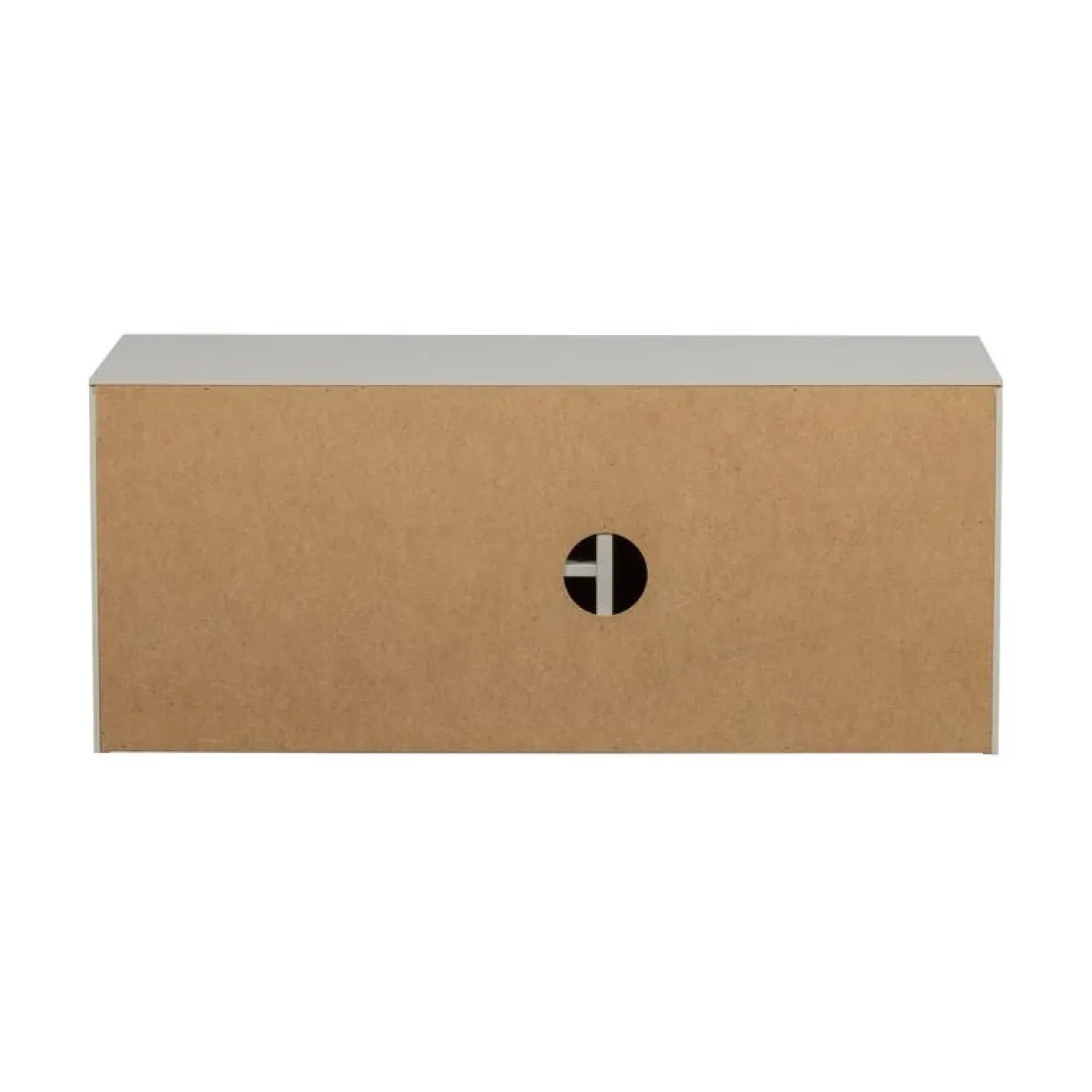 vtwonen Industriele Kasten|Tv Meubels|Settle Down Tv meubel/bankje grenen dust 108 cm