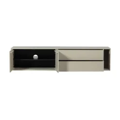 vtwonen Industriele Kasten|Tv Meubels|Settle Down Tv meubel grenen dust 200 cm