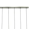 By Boo Hanglampen|Glazen Hanglamp|Shona 5-lichts Hanglamp amber