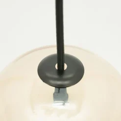 By Boo Hanglampen|Glazen Hanglamp|Shona 5-lichts Hanglamp amber
