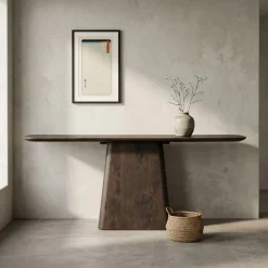 Eleonora Sidetables|Sidetable Aron 180×40 bruin