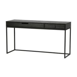 WOOOD Bureautafels|Silas Bureau Essen Blacknight 140cm