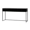 WOOOD Sidetables|Silas Sidetable Essen Blacknight 140cm