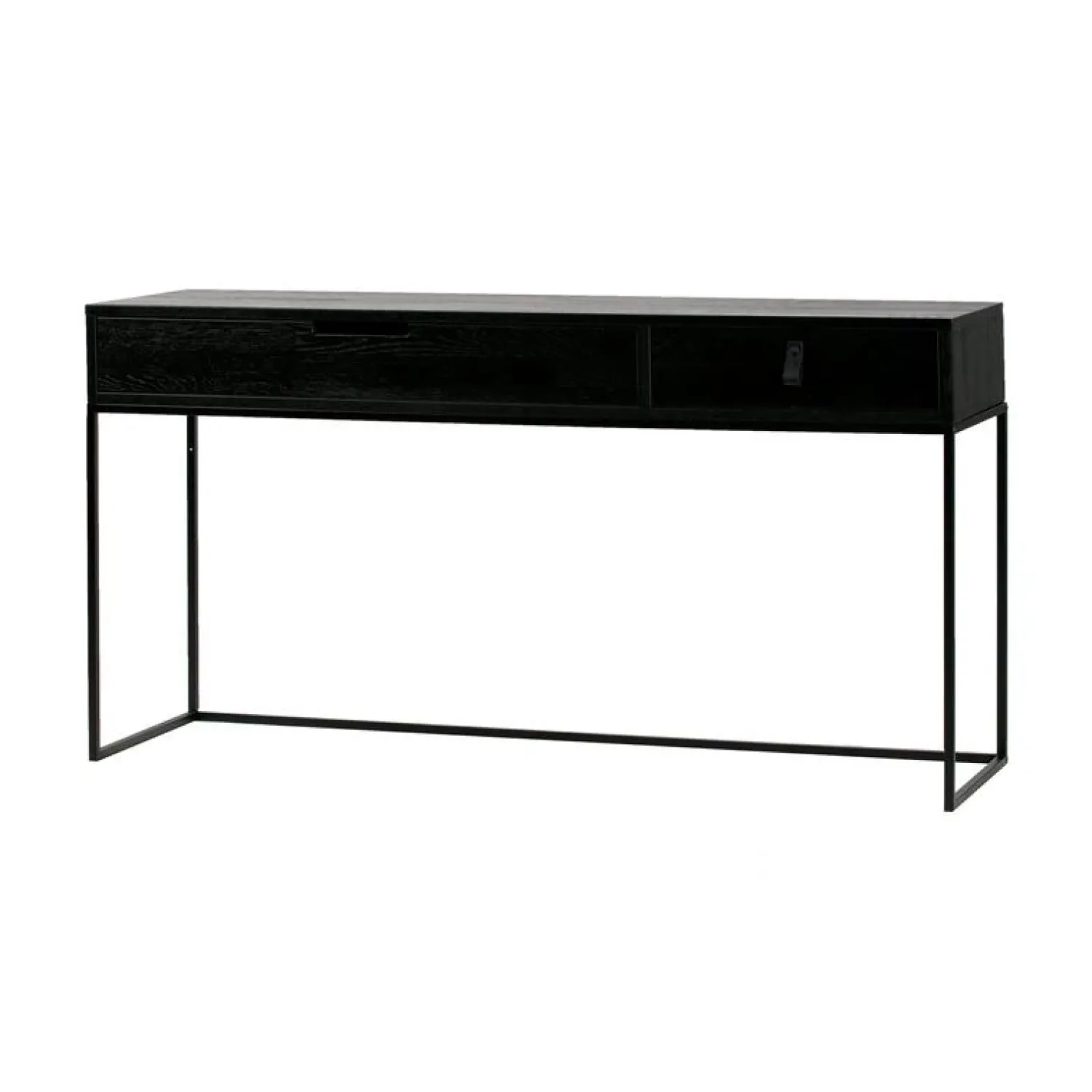 WOOOD Sidetables|Silas Sidetable Essen Blacknight 140cm