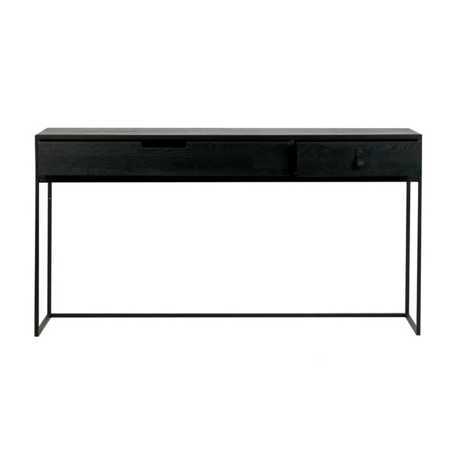 WOOOD Sidetables|Silas Sidetable Essen Blacknight 140cm