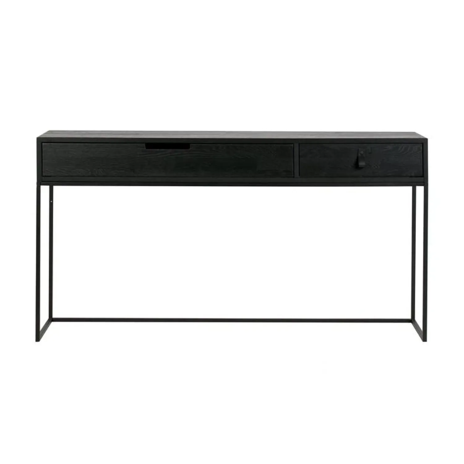 WOOOD Sidetables|Silas Sidetable Essen Blacknight 140cm