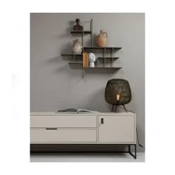 WOOOD Industriele Kasten|Tv Meubels|Silas TV Meubel 180 cm Grenen Dust 180cm