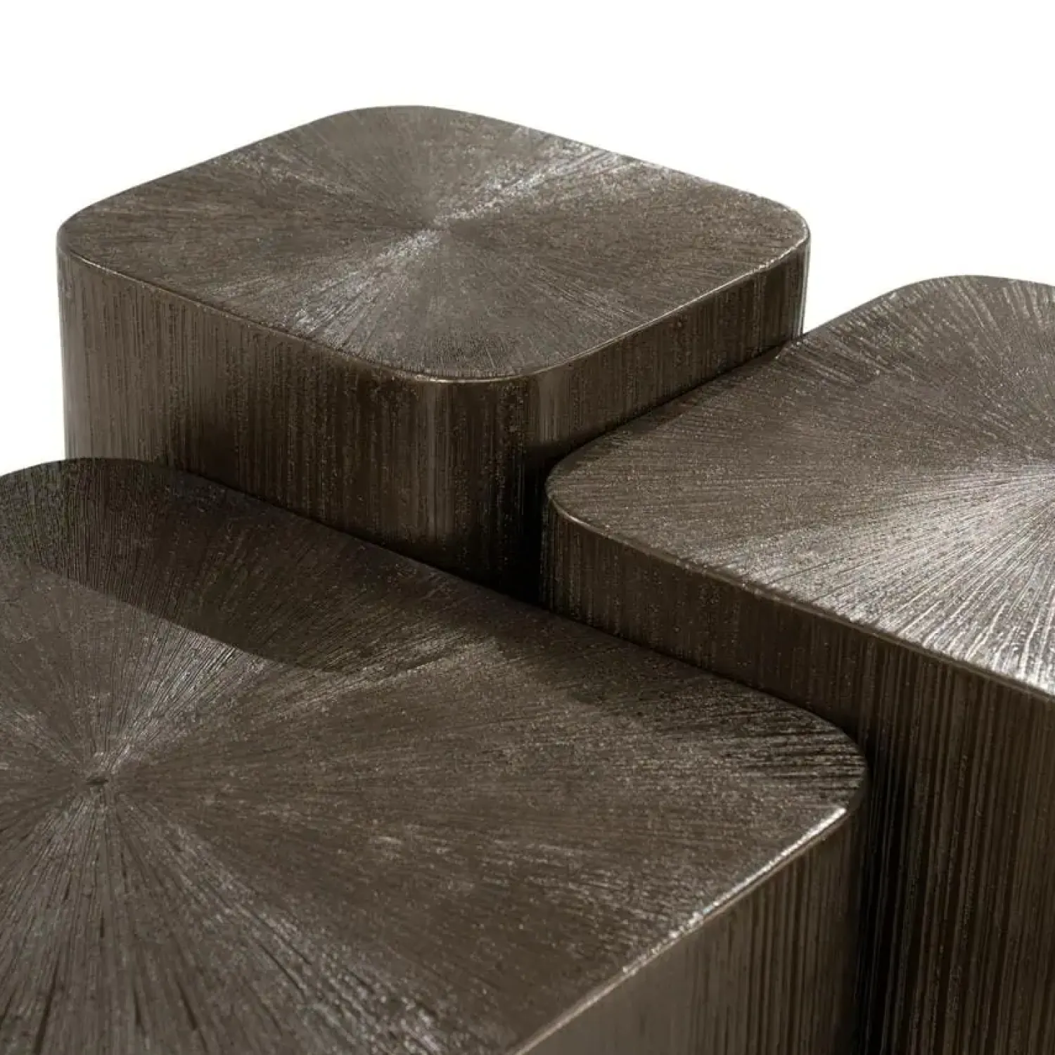 Eleonora Salontafels|Silva Salontafel Set van 3 Bruin