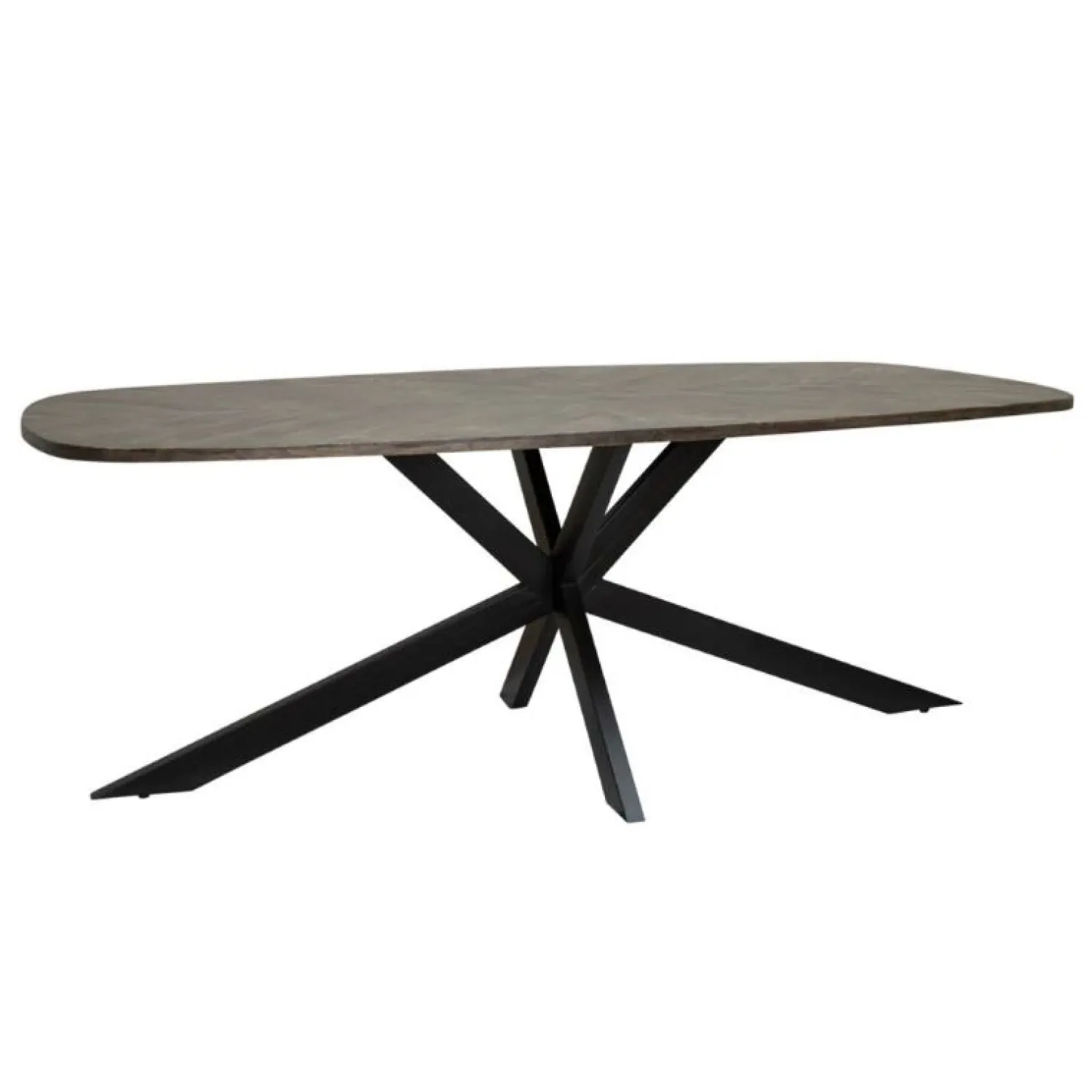 Tower living Eettafels|Silvi eettafel visgraat olijfbruin 180cm