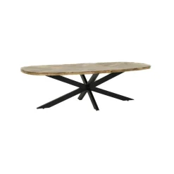 Tower living Salontafels|Silvi Salontafel deens ovaal naturel 130 cm