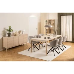 Nordhavn Dressoirs|Industriele Kasten|Silvon Dressoir Naturel 180cm