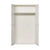 WOOOD Industriele Kasten|Kledingkasten|Sipke Kledingkast Grenen Wit 110cm