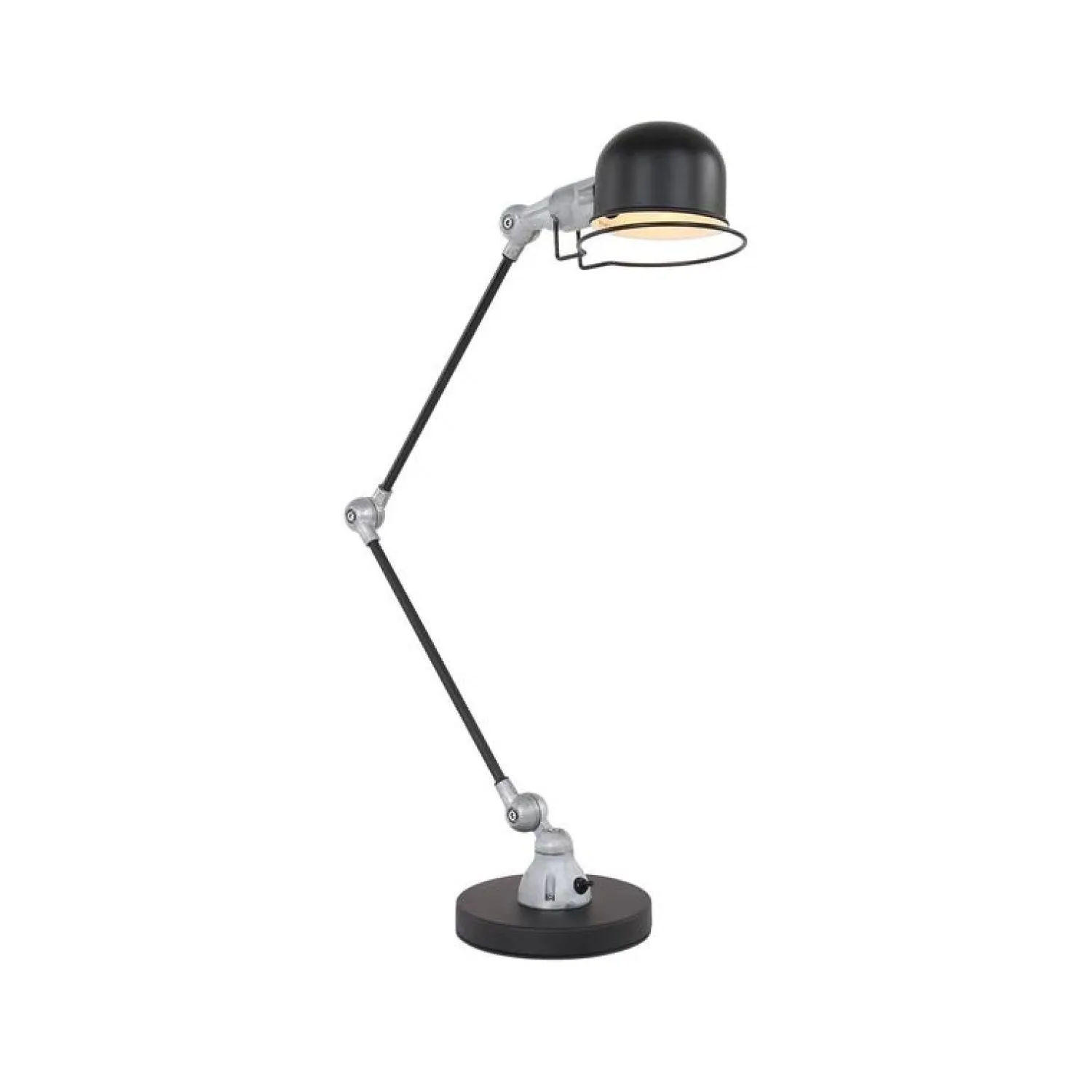 Steinmex Bureaulampen|Skeever 1-lichts Tafellamp Zwart