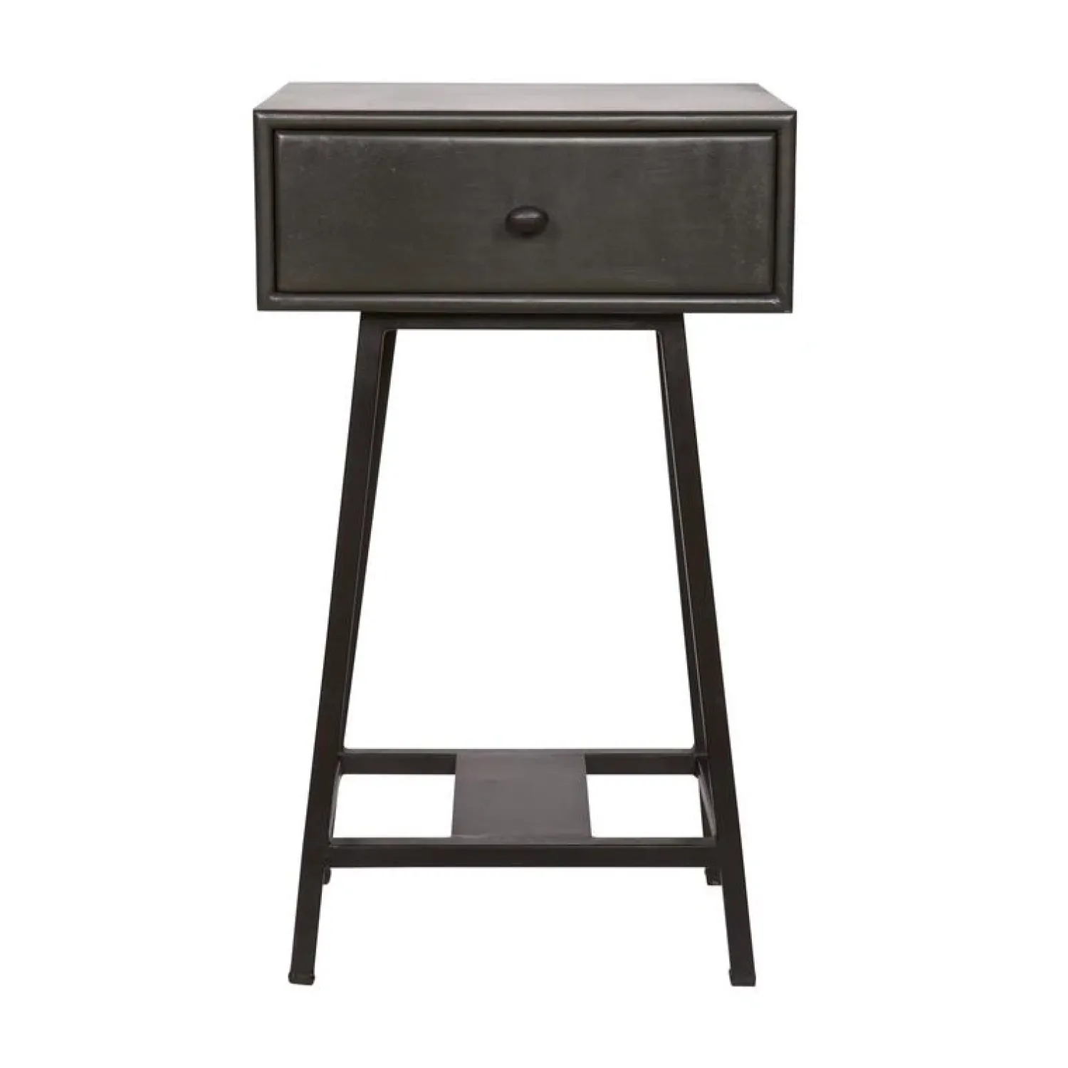 WOOOD Sidetables|Skybox Sidetable Mangohout Zwart 40cm