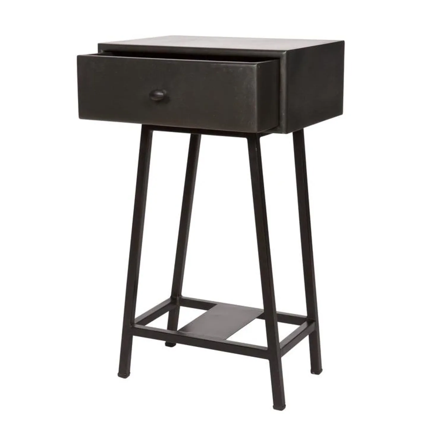 WOOOD Sidetables|Skybox Sidetable Mangohout Zwart 40cm
