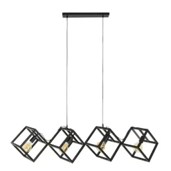 Kalfort Hanglampen|Skye 4-lichts Hanglamp Metaal