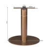 Furndea Onderstellen|Slate Kolompoot brons 70cm