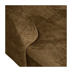 WOOOD Hoekbanken|Sloping Hoekbank Links Structure Velvet Brass