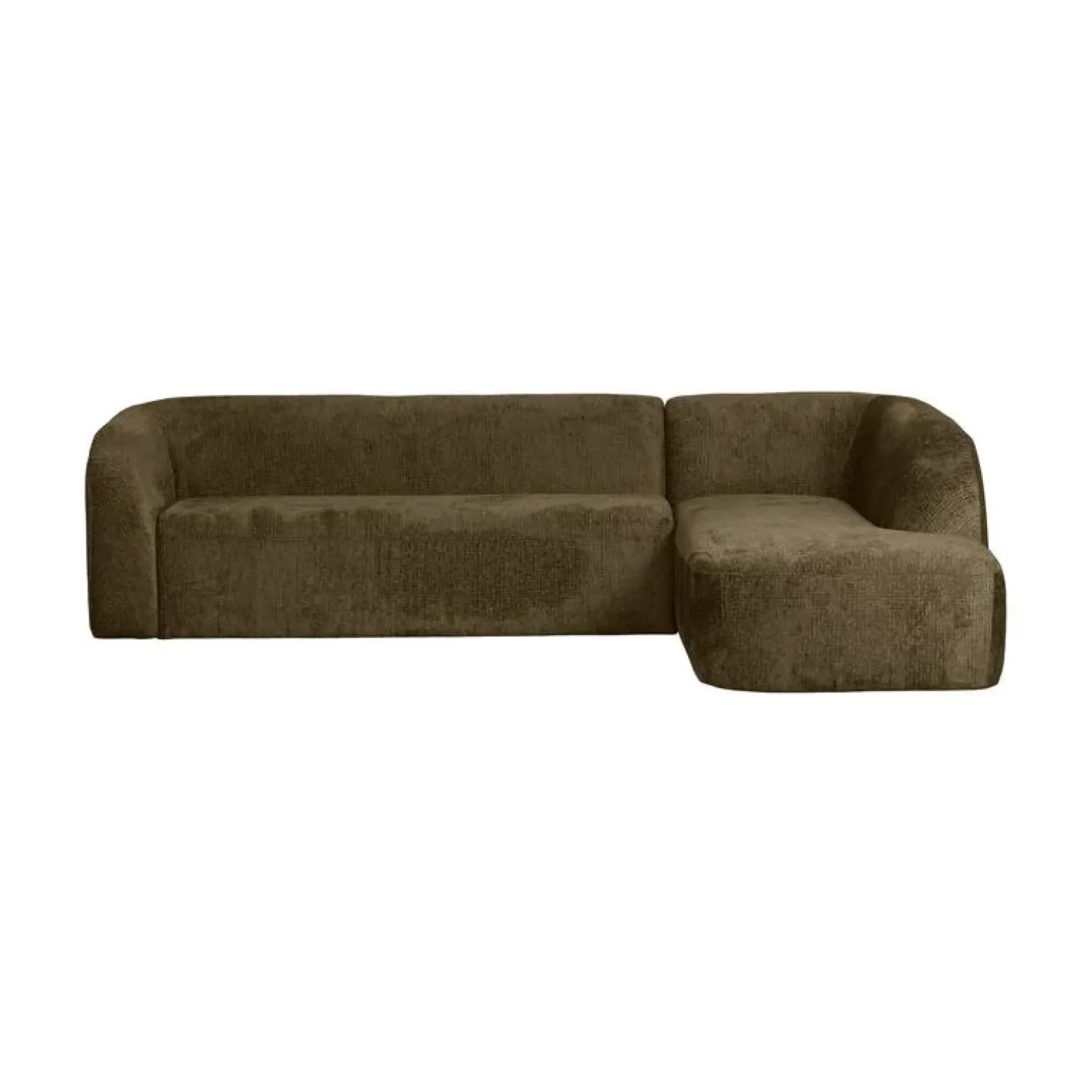 WOOOD Hoekbanken|Sloping Hoekbank Rechts Structure Velvet Bonsai