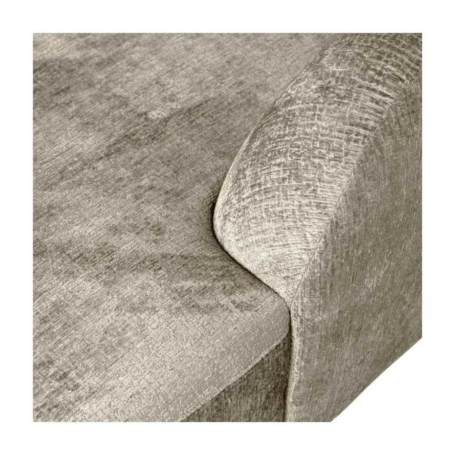 WOOOD Hoekbanken|Sloping Hoekbank Rechts Structure Velvet Wheatfield