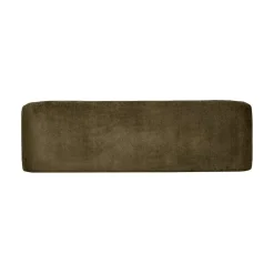 WOOOD 3 Zitsbanken|Sloping 3-Zits Bank Structure Velvet Bonsai 240cm