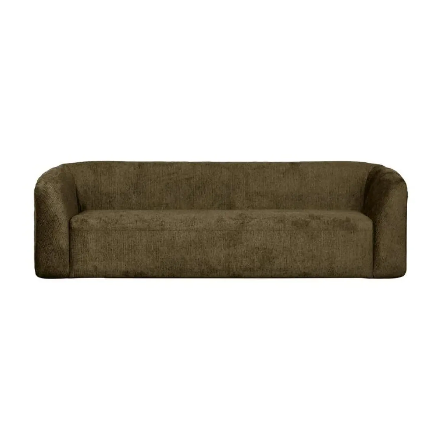 WOOOD 3 Zitsbanken|Sloping 3-Zits Bank Structure Velvet Bonsai 240cm