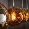 Kalfort Hanglampen|Glazen Hanglamp|Solaro 4-lichts Hanglamp industrieel